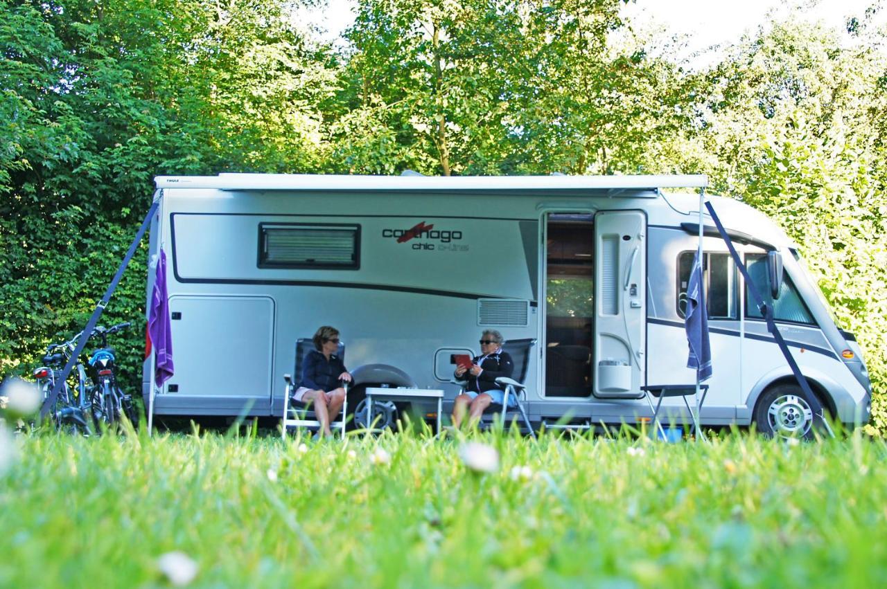 Camping Alkenhaer Appelscha Lege Kampeerplaats Met Prive Sanitair Kültér fotó