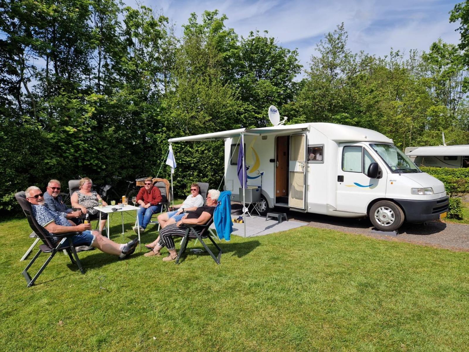 Camping Alkenhaer Appelscha Lege Kampeerplaats Met Prive Sanitair Kültér fotó