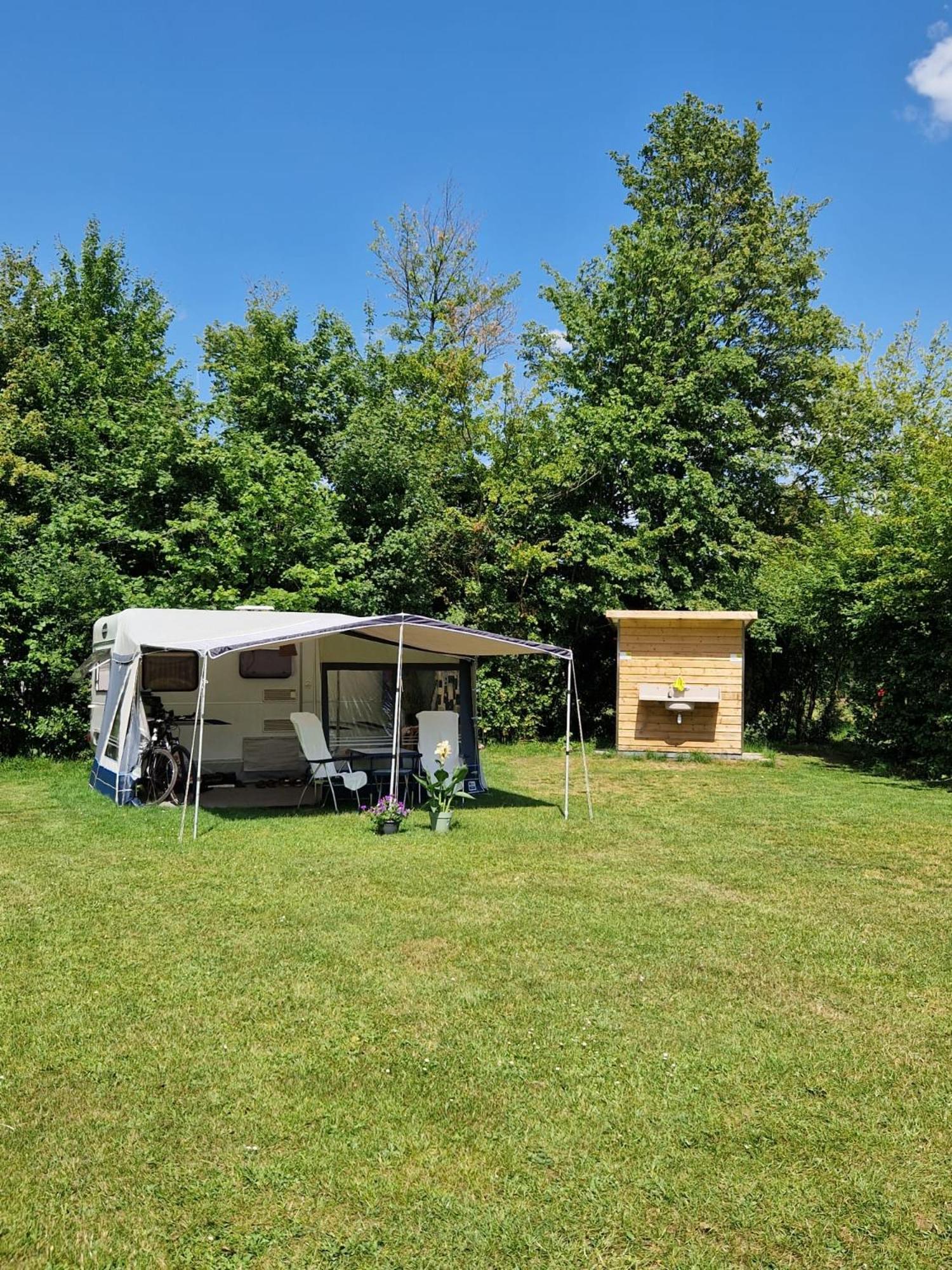 Camping Alkenhaer Appelscha Lege Kampeerplaats Met Prive Sanitair Kültér fotó